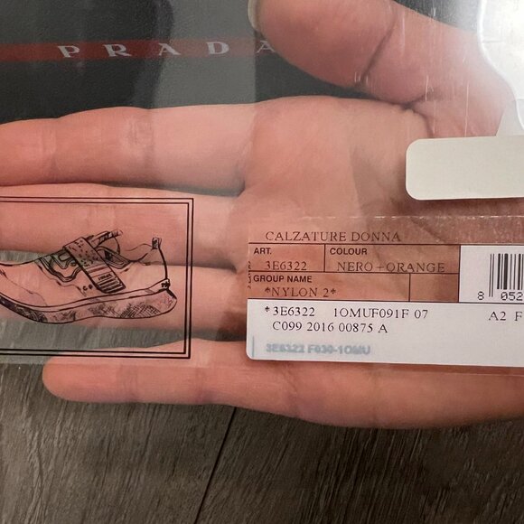 Prada Sneakers Size 7 (EU37) - Picture 5 of 5